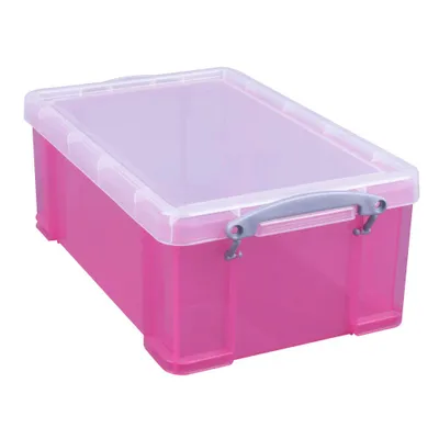 Immagine prodotto di Really Useful Box Aufbewahrungsbox 9TBPK 9,0 l pink 39,5 x 25,5 x 15,5 cm