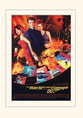 Zdjęcie produktu dla James Bond – Świat to za mało – Plakat reklamowy – 30 x 40 cm – Plakat
