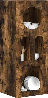 Zdjęcie produktu dla vidaXL Kredens dąb wędzony 40 x 35 x 100,5 cm materiał drewnopochodny