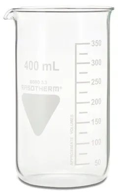 Becher mit Ausgießer, Borosilikatglas 3.3, 400 ml