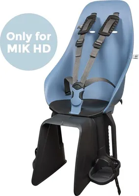 Produktbild von Urban Iki Ta-ke MIK-HD Fahrrad-Rücksitz - Fuji Blue / Bincho Black | Urban Iki