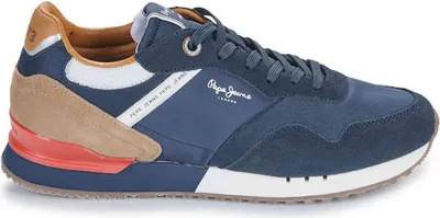 Image de Pepe Jeans Sneakers PMS40018-585 in Blue color size 46
