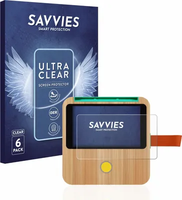 Produktbild von 6x Für tigerbox Touch/ Touch Plus Schutzfolie Savvies Displayschutz Display Schutz Folie Klar Transparent