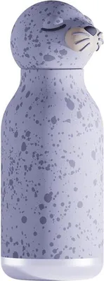Produktbild von Asobu® Kindertrinkflasche BESTIE mit Strohhalm 460ml - ROBBE