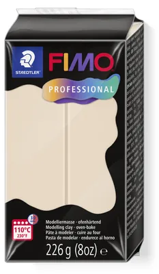 Produktbild von STAEDTLER FIMO professional 8042 ofenhärtende Modelliermasse Einzelprodukt, 226g, beige