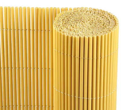 Produktbild von Vigevee 90x800cm PVC Sichtschutzmatte Bambus Sichtschutz Garten Sichtschutzzaun Balkon Zaun Windschutz Balkonverkleidung Bambus
