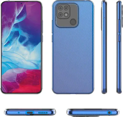 Obrázek produktu pro Pro Xiaomi Redmi 10C Silikonová ochrana Transparentní kryt mobilního telefonu