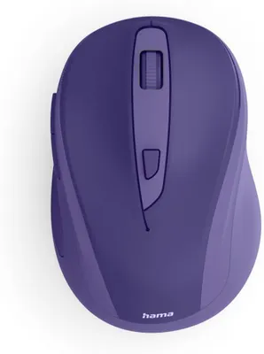 Immagine prodotto di Mouse ergonomico senza fili con 6 pulsanti, silenzioso, 800/1200/1600 DPI, 2,4 GHz, ricevitore USB riponibile, a risparmio energetico, per PC e laptop