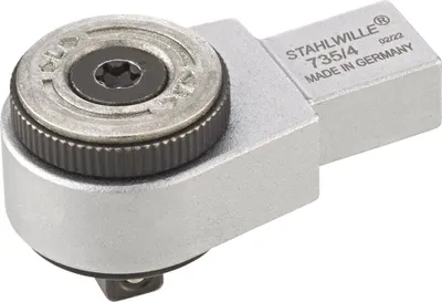 Produktbild von STAHLWILLE 58250004, Torque wrench end fitting, Chrom, 1 Stück(e), 82 g