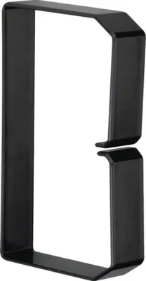 Produktbild von Hager B801203, Schwarz, PVC
