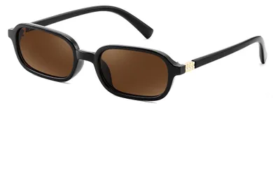 Produktbild von Retro-rechteckige Sonnenbrille mit UV400-Schutz für Damen