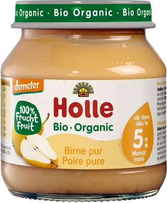 Produktbild von Holle Birne pur -  - 125g x 6  - 6er Pack VPE
