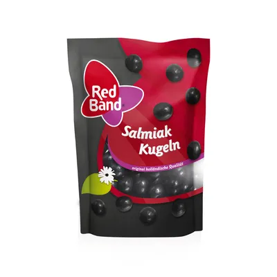Produktbild von Kuličky Red Band Salmiak s intenzivní pikantní chutí 175g