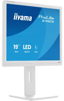 Produktbild von iiyama ProLite B1980S-W1, LED-Monitor, (SXGA, TN, HDMI, DP