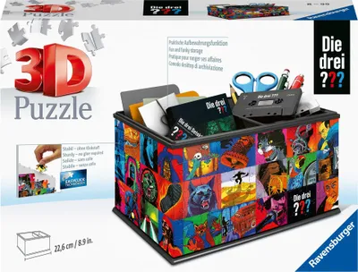 Produktbild von Aufbewahrungsbox Die drei ??? Ravensburger 11589