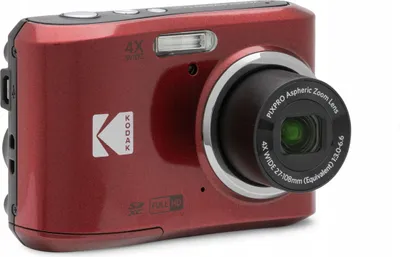 Obrázok produktu pre Kodak PIXPRO FZ45, 16 MP, 4608 x 3456 px, CMOS, 4x, Full HD, Červená