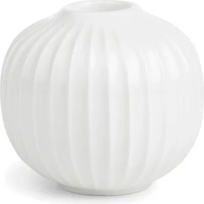 Produktbild von Kähler Design - Hammershøi Kerzenhalter - Weiß, H 6,5 cm