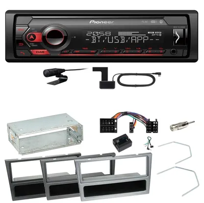Produktbild von Pioneer MVH-S420DAB Bluetooth Einbauset für Opel Omega B Meriva A Agila Vivaro