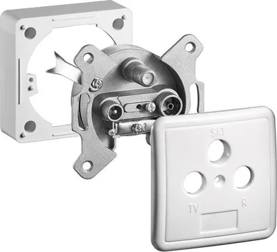 Immagine prodotto di Prese d'antenna transmediali; presa stub o terminale 1 dB, FD 6