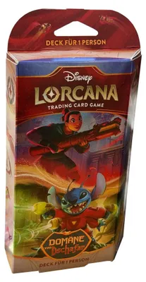Immagine prodotto di Disney Lorcana - Dominio di Jafar - Starter Rubino e Acciaio (tedesco)