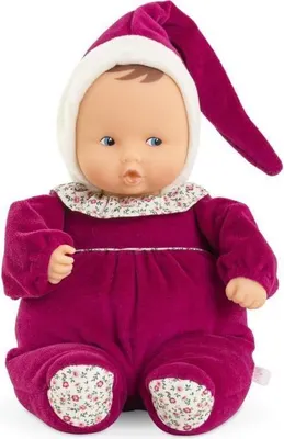 Image de Doudou Babipouce Corolle Rose Grenadine, 28 cm, Senteur Vanille, Dès la Naissance
