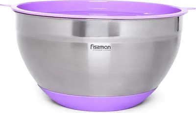 Zdjęcie produktu dla Miska do mieszania Fissman, stal nierdzewna 18/10, 3000 ml, 20x12 cm
