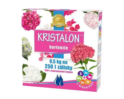 Obrázek produktu pro Hnojivo pro hortenzie KRISTALON 0,5 kg