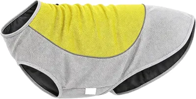 Produktbild von Kühlweste für Hunde mit Eisbeuteltaschen, atmungsaktiv und verstellbar - ideal für warmes Wetter, Ausflüge und Spaziergänge