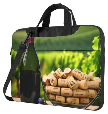 Produktbild von Tragbare Laptop-Tasche mit Traubenmuster