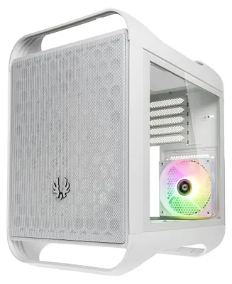 Image de BitFenix Prodigy M 2022 / mATX / ventilateur ARGB 1x60mm +3x120mm / 2xUSB 3.0 / verre trempé / blanc