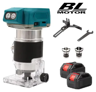 Productafbeelding van Accurate trimmer, borstelloze motor, instelbare snelheid, 2 batterijen