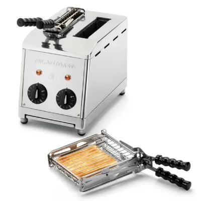 Produktbild von Milantoast Klassischer Sandwichtoaster mit Zangen, Material Edelstahl
