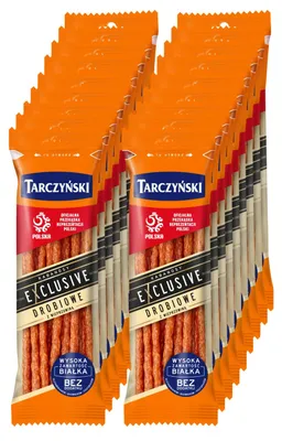 Produktbild von Tarczynski Kabanossi 18x 105g - Geflügel und Schweinefleisch - Cabanossi