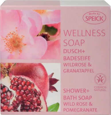 Image de Wellness Soap - Rose musquée + Grenade 200g