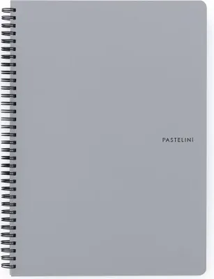 Produktbild von Pastelini - Collegeblock - A4 - grau