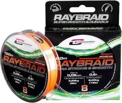 Obrázek produktu pro Cinnetic Raybraid – pletená šňůra 150 m  0,080 mm  0,080 mm
