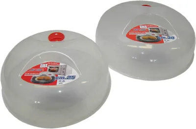 Produktbild von HEIDRUN Deckel für Mikrowelle, Transparent klar mit Ventil