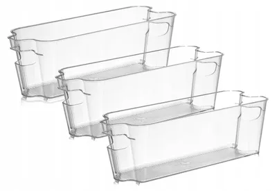 Produktbild von POTZ Store&Fresh Kühlschrankorganizer Set 3 Stück Lebensmittellagerung