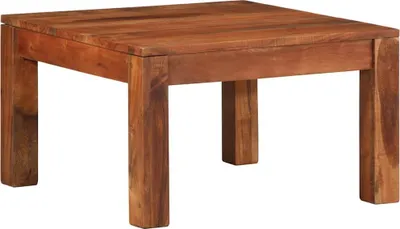 Produktbild von Couchtisch 60x60x35 cm Massivholz Akazie