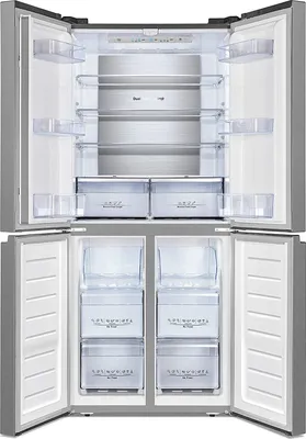 Produktbild von Hisense RQ563N4SI2 Kühl-Gefrierkombination Side-by-Side 454 L: 294 L Kühlteil + 160 L Gefrierteil - LED-Innenbeleuchtung - Total No Frost - Multi Air Flow - Super Cool