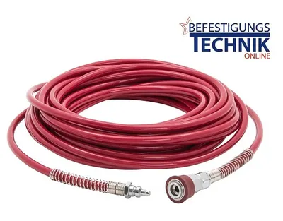 Image de TJEP 15,00 mètres de tuyau d'air comprimé haute pression avec raccord quick-lock