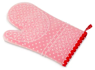 Image de Pince en silicone - 29,5 x 18,5 cm - rouge