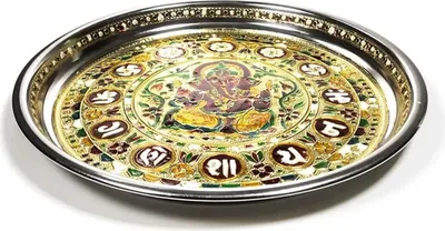 Obrázok produktu pre Ponukový tanier Ganesh -- 300 G; 28 x 25 cm - 300 G; 28 x 2,5 cm