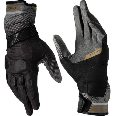 Produktbild von Leatt Handschuhe ADV X-Flow 5.5 V25 schwarz-dunkelgrau-gold XL