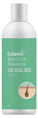 Immagine prodotto di CUTANIA® GlycoZoo Shampoo 355 ml- Shampoo dermatologico per animali, cheratolitico e lipolitico, con acido borico e acido glicolico