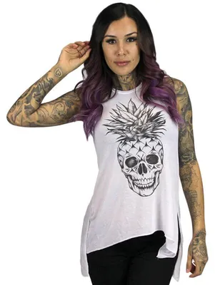 Produktbild von Sullen Angels Tank Top - Pineapple Skull M