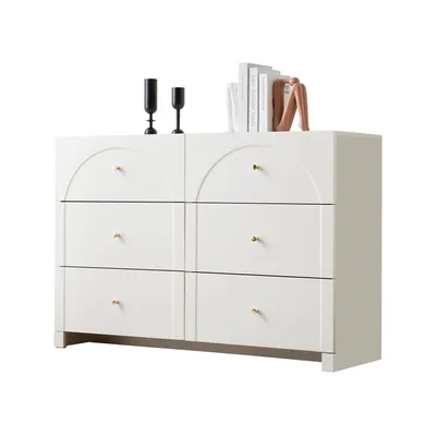 Produktbild von Kommode mit Schubladen, 120/40/82 cm, Schubladenkommode, Nachtkommode, Mehrzweckschrank