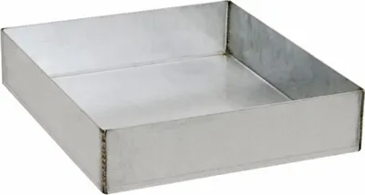 Produktbild von Dichtgeschweißte Bodenauffangwanne für Gefahrstoffschrank mit 50cm Breite | 19 Liter, HxBxT 13x42x47cm | Verzinkt