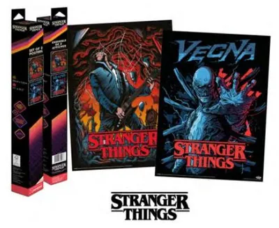 Produktbild von Pyramid Stranger Things Plakat Durchsichtig Durchsichtig One Size