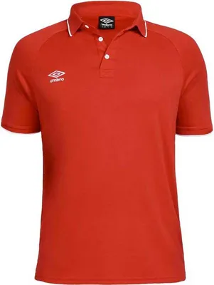 Image de Polo à manches courtes Umbro Torch Rouge 14 ans Garçon Rouge 14 ans
